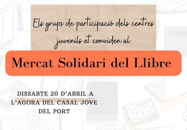 El Casal Jove de Puerto de Sagunto acoge este sábado un mercado solidario de libros