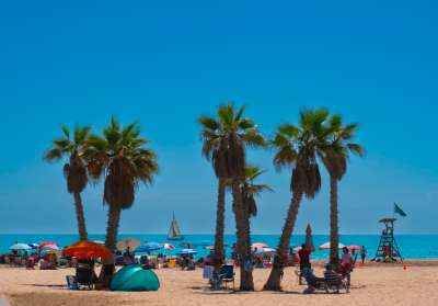 La playa Racó del Mar es uno de los atractivos turísticos de este municipio